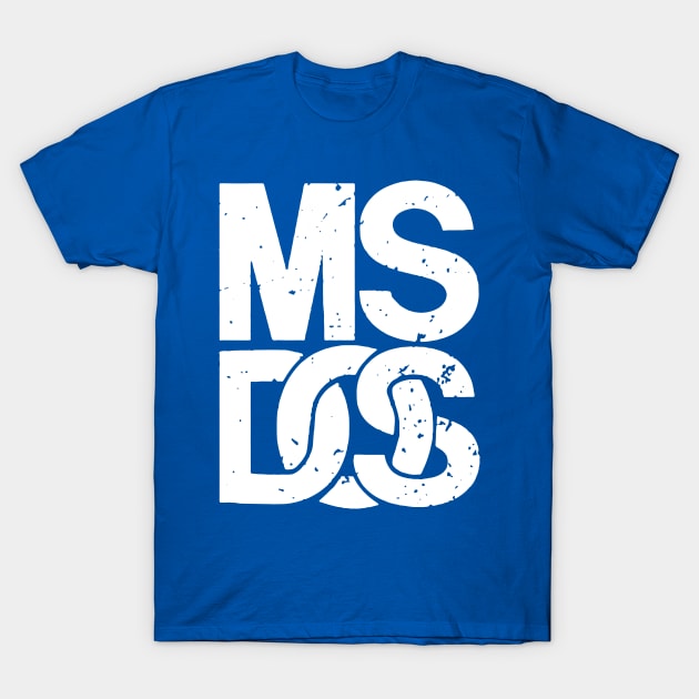 MSDOS 2 T-Shirt by arianneaubreysd